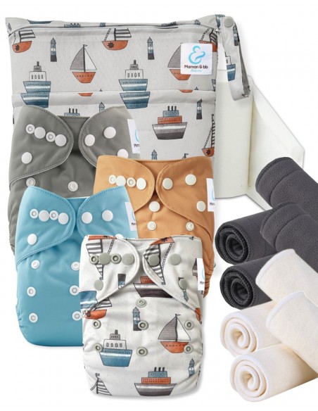 Kit d'eessai pour tester les couches lavables : le Start and Go TE1