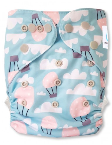 Couche Lavable Tout en deux TE2 avec système évolutif