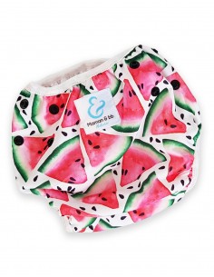 Capa de traje de baño lavable y reutilizable para bebé