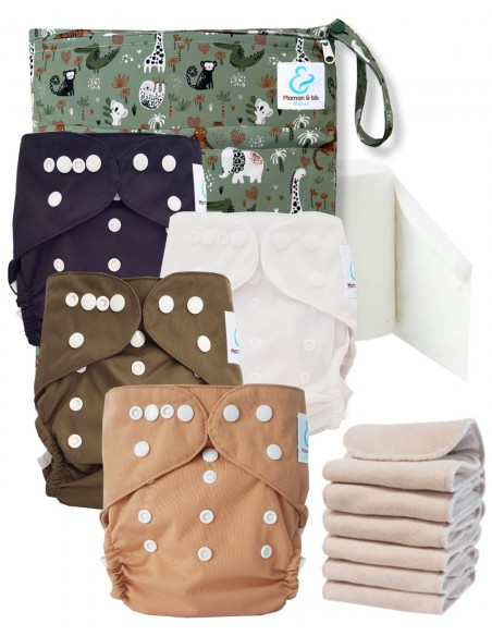 Kit de lancement couches lavables Start and Go TE2 Sensitive