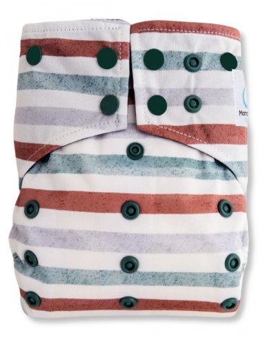 Couches lavables intégrales évolutives tout en un insert en bambou