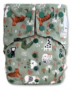 Evolutionary full Pocket diapers while one bamboo insert