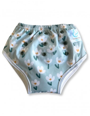 Culotte d'apprentissage à la propreté taille évolutive bambou