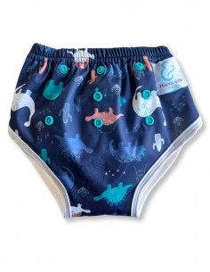 Learning panties to cleanse scalable waist bamboo