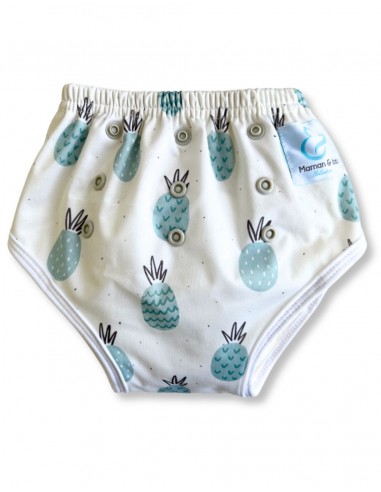 Culotte d'apprentissage à la propreté taille évolutive bambou