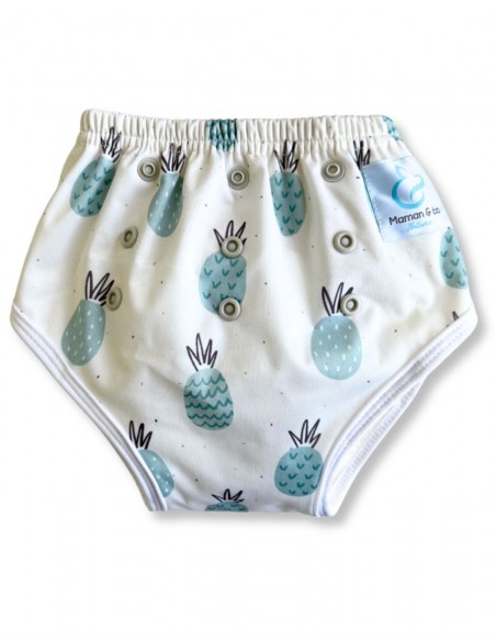 Culotte d'apprentissage à la propreté taille évolutive bambou