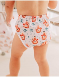 Leren slipje om schaalbare taille bamboe te reinigen 2