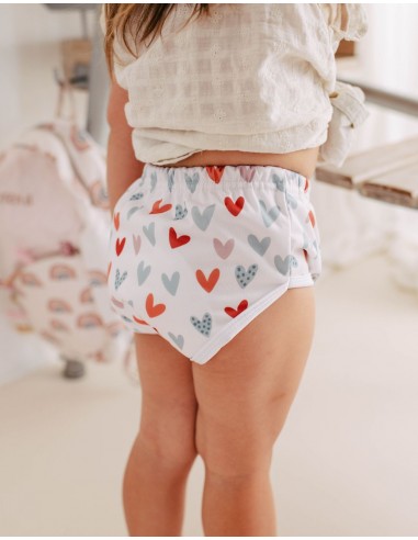 Culotte d'apprentissage à la propreté taille évolutive bambou