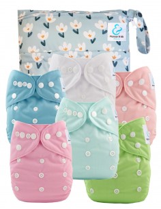 Kit de lancement couches lavables - l'essentiel pour se lancer dans une démarche saine pour bébé et la planète