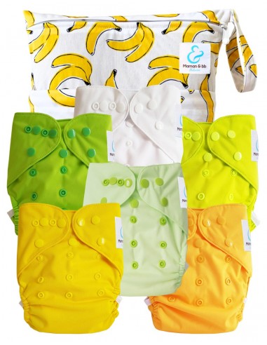 Pack Essentiel de couches lavables TE2