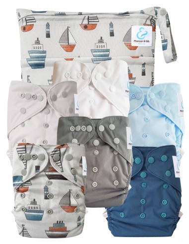 Pack Essentiel de couches lavables TE2