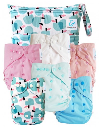 Pack Essentiel de couches lavables TE2