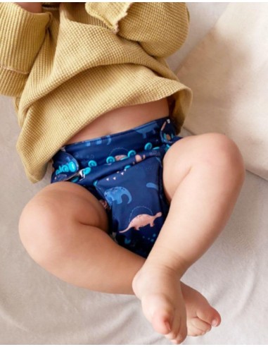 Lot de 8 couches lavables évolutives + 8 inserts microfibre