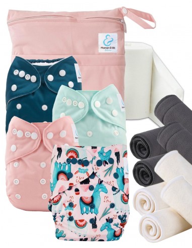 Kit de lancement couches lavables Start and Go TE1