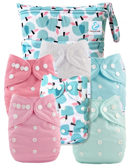 Kit de lancement couches lavables - l'essentiel pour se lancer dans une démarche saine pour bébé et la planète