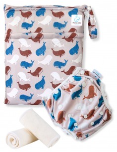 Bath kit for baby swimming