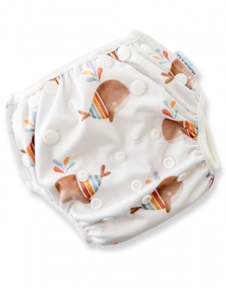 Capa de traje de baño lavable y reutilizable para bebé