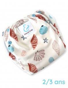 Washable and reusable swimsuit layer for baby