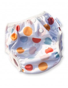 Washable and reusable swimsuit layer for baby