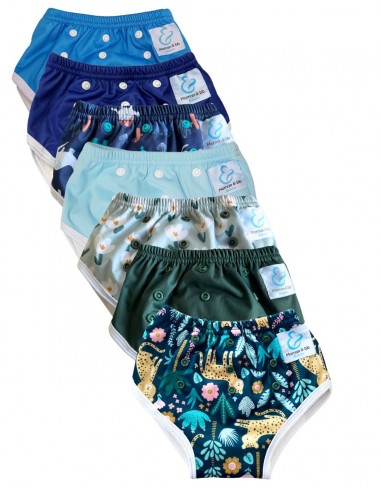 Learning panties to cleanse scalable waist bamboo