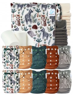 Complete Pack diapers Cover diaper Motif Trucks