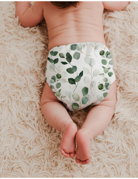 Couche Lavable pour bébé Tout en deux TE2 avec système évolutif