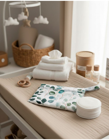 Coussinets d'allaitement lavables en bambou