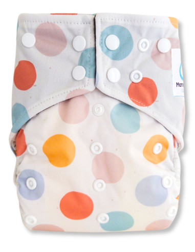 Couches lavables intégrales évolutives tout en un insert en bambou