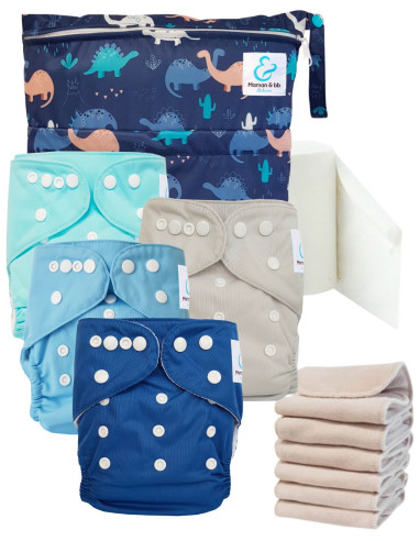 Kit de lancement couches lavables Start and Go TE1 Sensitive