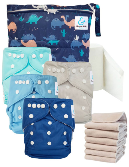 Kit de lancement couches lavables Start and Go TE1 Sensitive