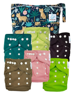 Pack Essentiel de couches lavables TE1 Sensitive