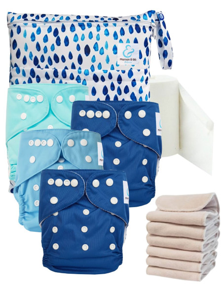 Start and Go TE1 Sensitive Washable Layer Kit - Ocean