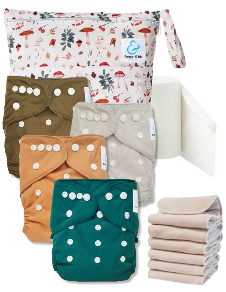 Kit de lancement couches lavables Start and Go TE1 Sensitive