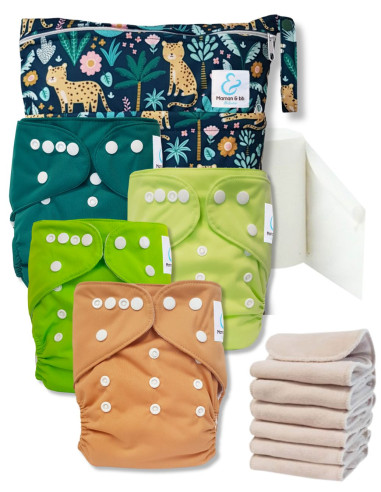 Kit de lancement couches lavables Start and Go TE1 Sensitive - Brise