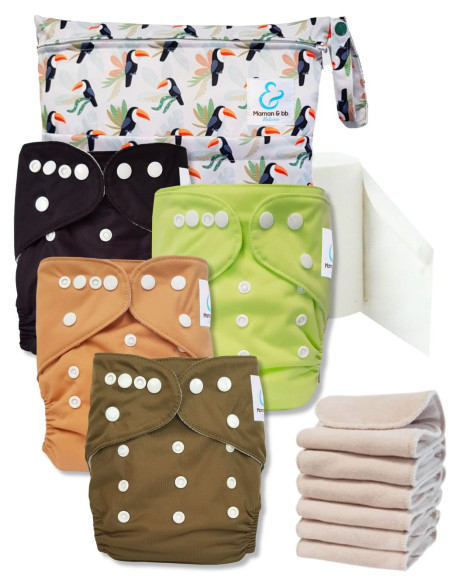 Kit de lancement couches lavables Start and Go TE1 Sensitive