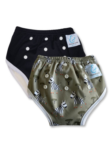 Learning panties to cleanse scalable waist bamboo