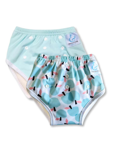 Culotte d'apprentissage à la propreté taille évolutive bambou