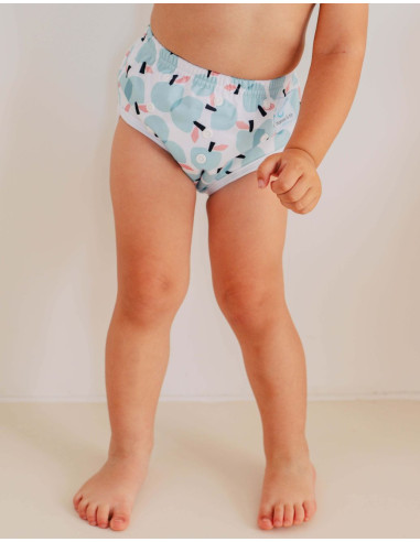 Culotte d'apprentissage à la propreté taille évolutive bambou