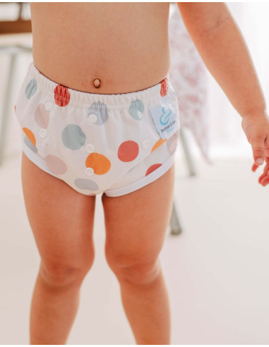 Culotte d'apprentissage à la propreté taille évolutive bambou