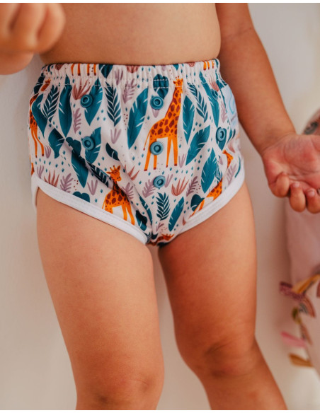 Culotte d'apprentissage à la propreté taille évolutive bambou