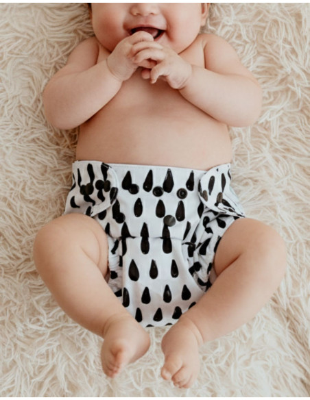 Couche Lavable Tout en deux TE2 avec système évolutif