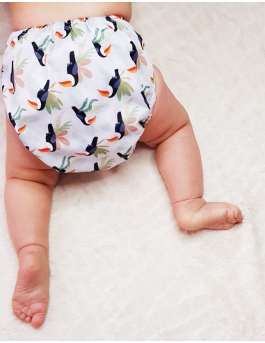 Serviettes hygiéniques lavables en bambou charcoal