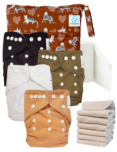 Kit de lancement couches lavables Start and Go TE1 Sensitive