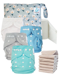 Kit de lancement couches lavables Start and Go TE2 Sensitive - Joy