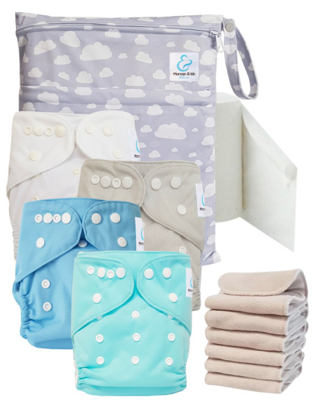 Launchkit windeln Waschbarer Start und Gehen Sie sensibel