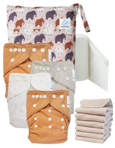 Kit de lancement couches lavables Start and Go TE1 Sensitive