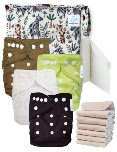 Kit de lancement couches lavables Start and Go TE1 Sensitive - Cars