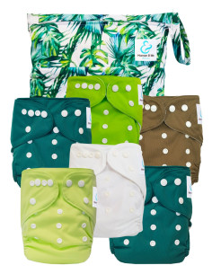 Pack Essentiel de couches lavables TE1 Sensitive