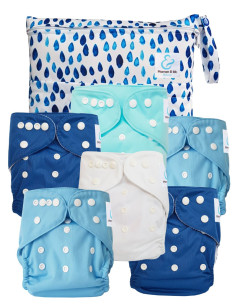 Pack Essentiel de couches lavables TE1 Sensitive