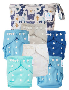 Pack Essentiel de couches lavables TE1 Sensitive